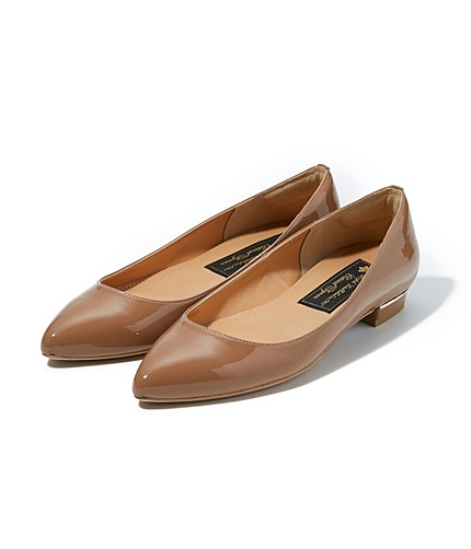 【Newカラー!!】【Oggi5月号掲載】 ポインテッドフラットシューズ