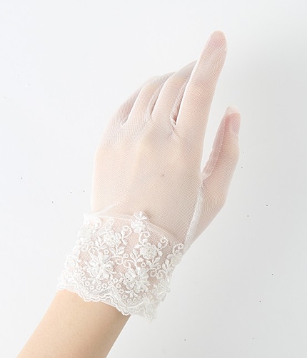 オーガンジーレースグローブ
