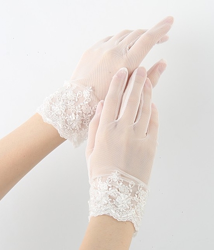 オーガンジーレースグローブ