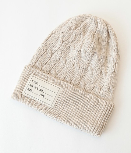 【COMO6月号掲載】 ITALY糸アラン編サマーニットワッチ