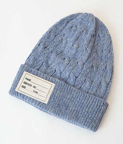 【SEDA5月号掲載】			ITALY糸アラン編サマーニットワッチ