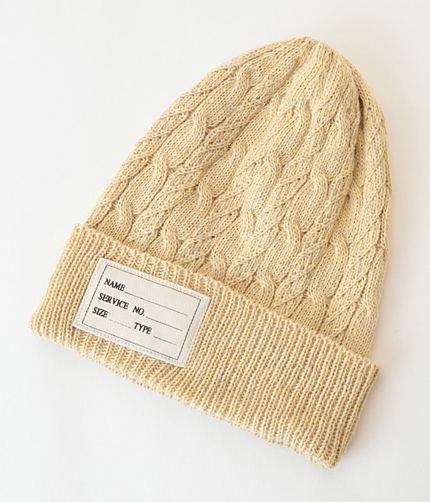 【COMO6月号掲載】 ITALY糸アラン編サマーニットワッチ