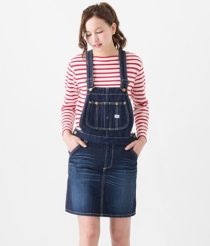 【LEE】サロペットスカート