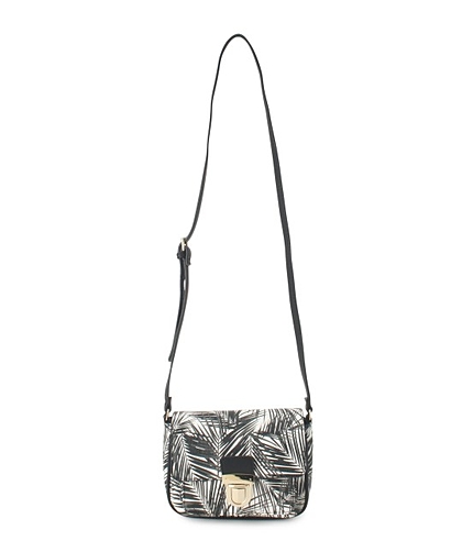 ボタニカルプリントミニショルダーバッグ