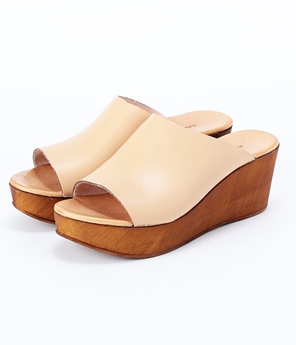 【先行予約】						プラットフォームミュールサンダル