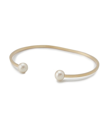 コットンパールクロスブレスレット