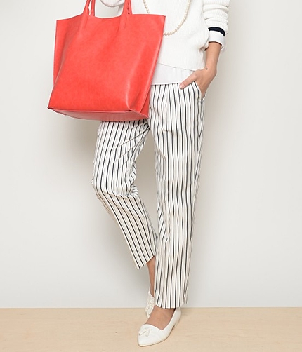 【MORE5月号掲載】			ストライプタックパンツ