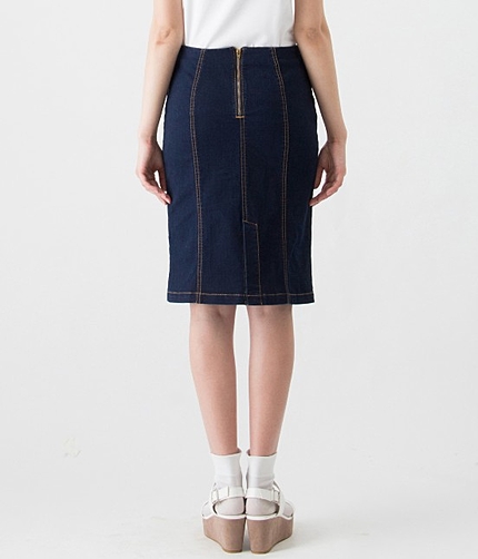 【LIMITED SALE!今だけさらに10%OFF】 ストレッチデニムタイトスカート