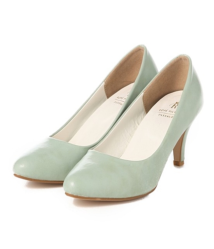 【steady.5月号掲載】			スムースアーモンドトウパンプス