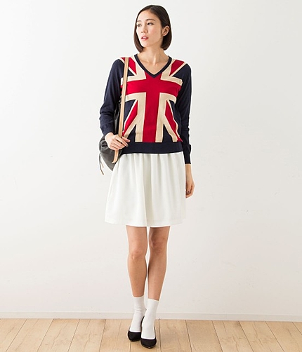 UNIONJACKインターシャプルオーバー