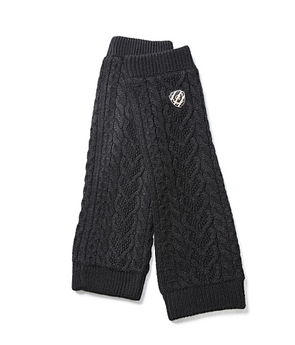 アラン柄ニットレッグウォーマー