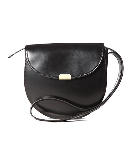 スプリットレザーサークルショルダーバッグ