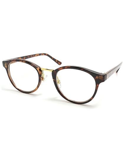 ゴールドブリッジメガネ