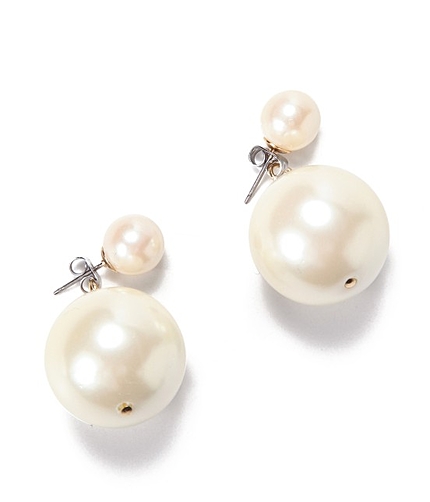 ビッグパールイヤーアクセサリー