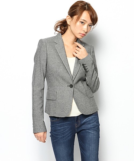 TWEEDSTRETCHJAZZテーラードジャケット