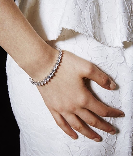 【ar1月号掲載】 クリスタルベーシックブレスレット