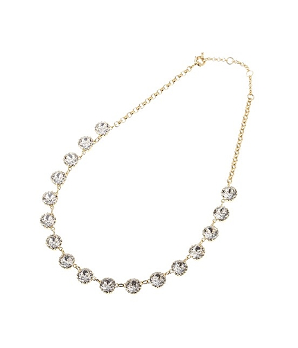 クリスタルガラスネックレス