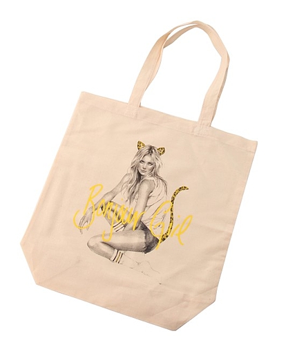 【Bonjour Girl】グラフィックトートバッグ