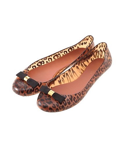 【FREE FISH】レオパードバレエシューズ