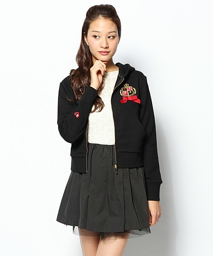 マイケルモチーフエンブロイダリーパーカー