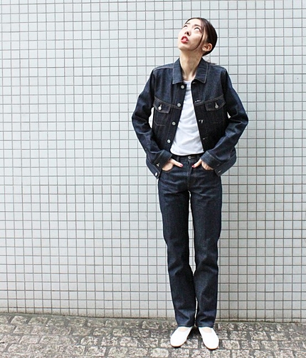 【otonaMUSE5月号掲載】 リジット5ポケットデニムパンツ