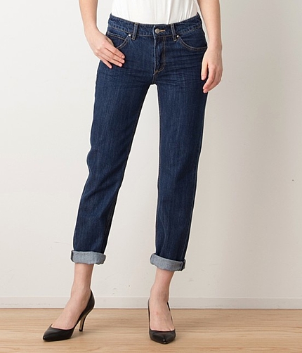 ソフトデニムボーイフレンドパンツ