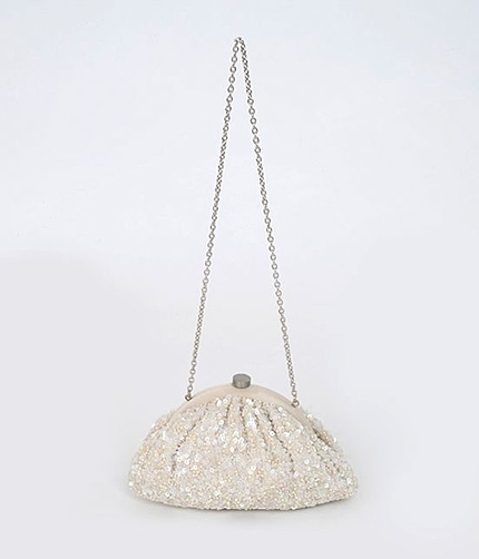 【SANTI】スパンコールバッグ 小