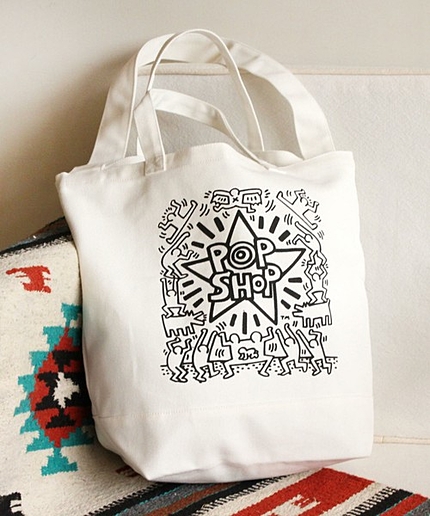BY∵ Keith Haring別注 キャンバス2WAYトート