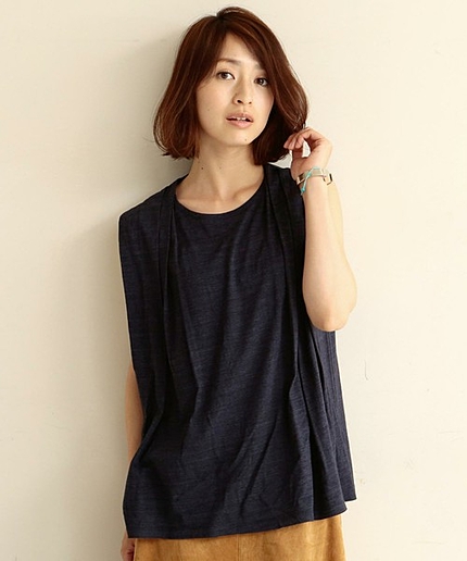 BY ∵コットンタックノースリーブ