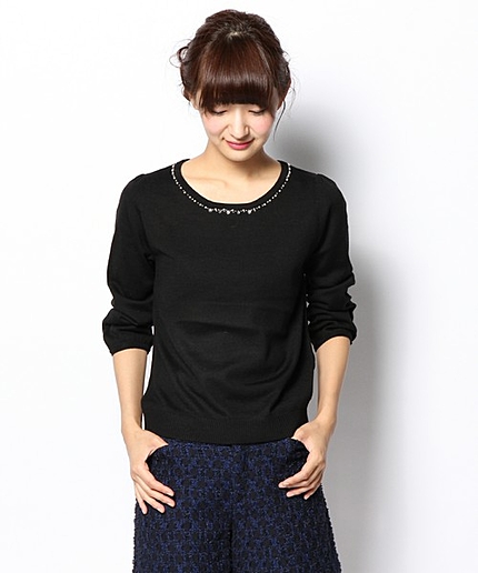 【手洗いOK】ベーシックニット