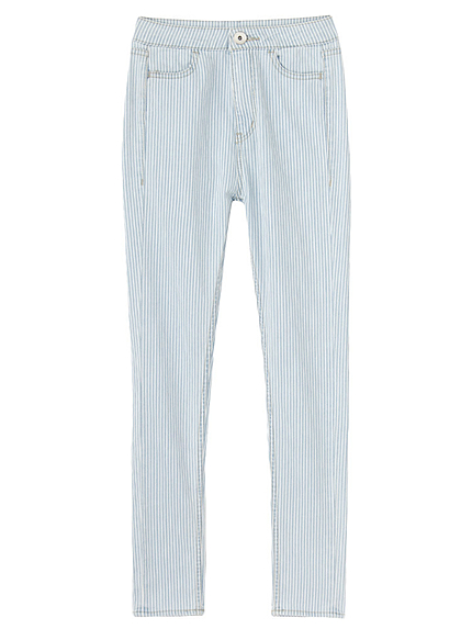 ヒッコリーハイウエストパンツ