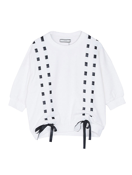 サイドレースアッププルオーバー