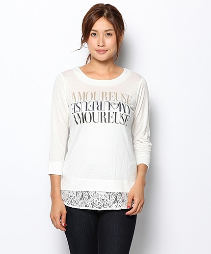 AMOUREUSEカットソー