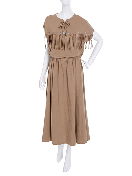 コンチョフリンジワンピース