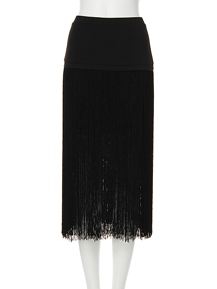 【MODE】フリンジロングスカート