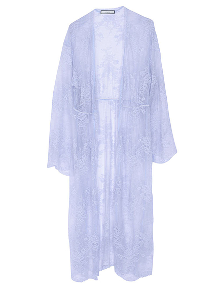 ケミカルレースガウン