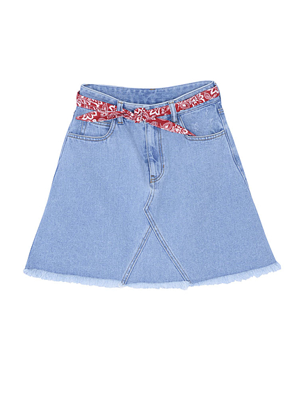 バンダナ付スカート