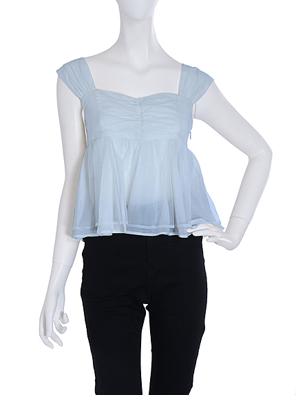 【W】シフォンベビードール