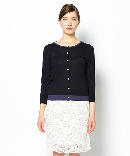 シルクコットンカーディガン