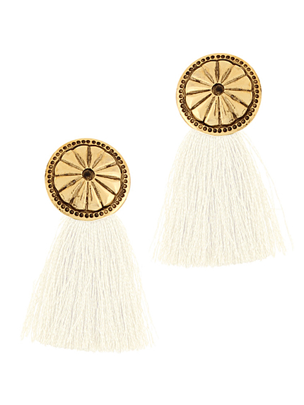 フリンジモチーフピアス