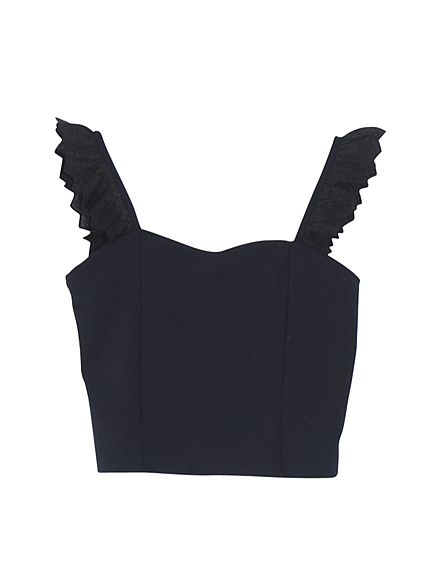 レースショルダーショートTOPS