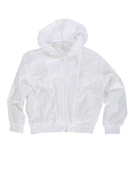 ナイロンフードパーカー