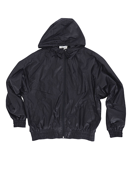 ナイロンフードパーカー