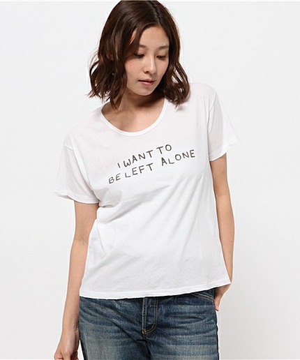 iwant　ﾛｺﾞTシャツ/AEBC　iwant　ロゴTee