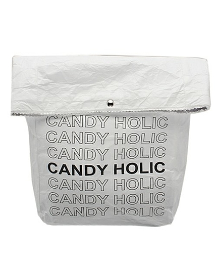 WEGO/ロゴペーパークラッチバッグ