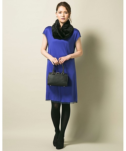 プレミアムピュアシルクジャージーワンピース