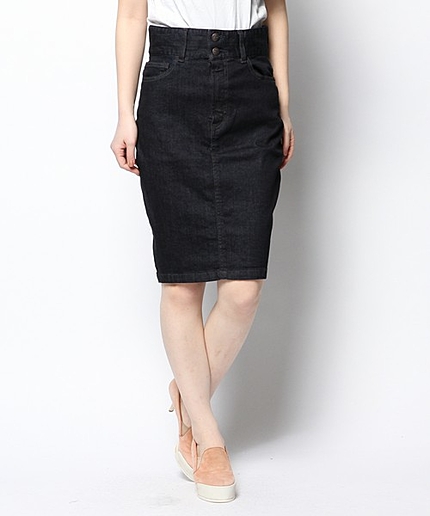 ハイウエストデニムタイトSK