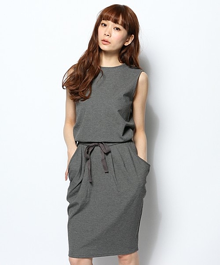 ノースリーブポンチOP