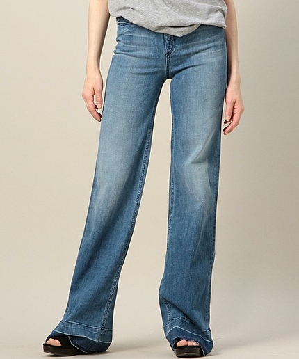BY rag&bone/JEAN JUSTINEワイドデニムパンツ Ψо