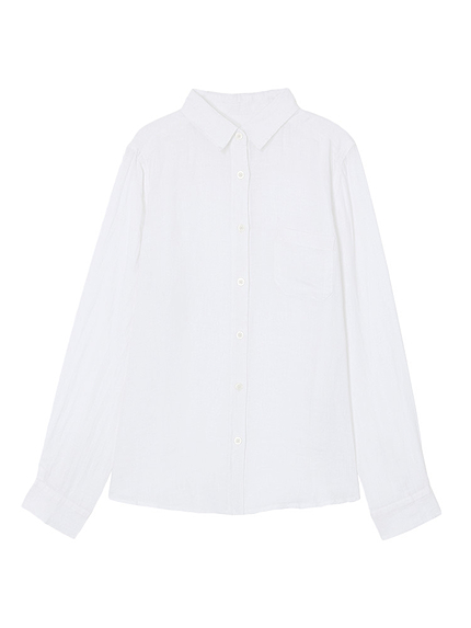 ベーシックリネンシャツ